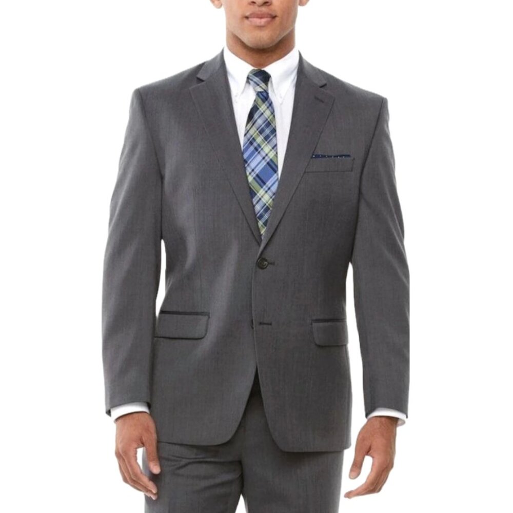 Chaps Two-Button Blazer. Plus Size 48r - image 1